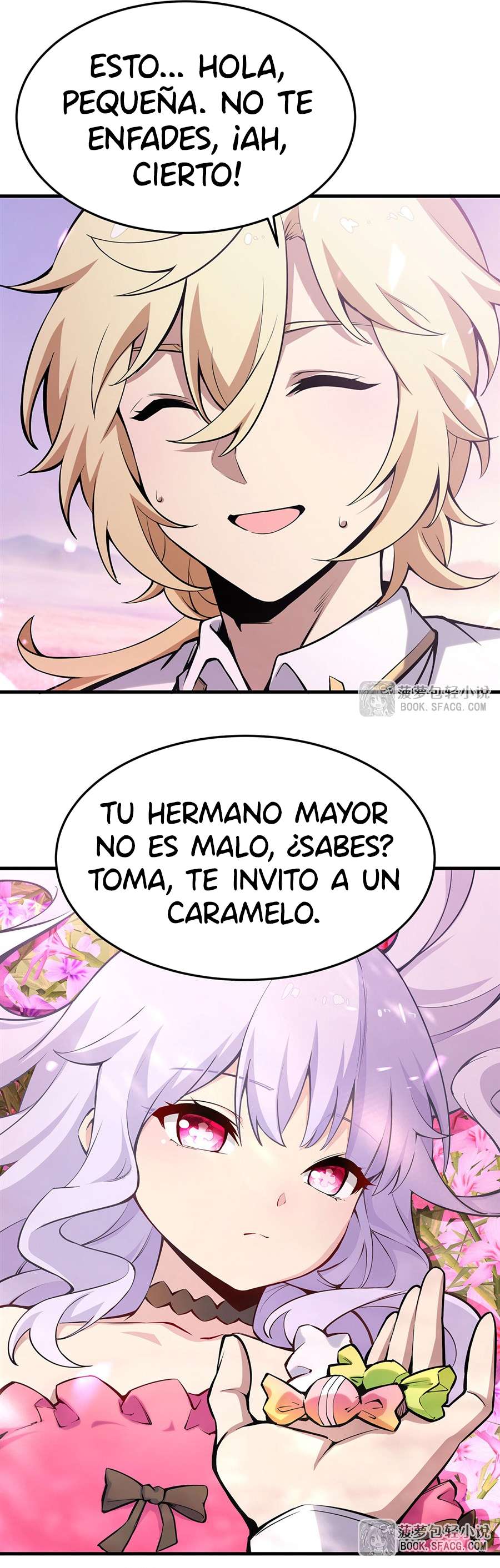 El villano rubio de la novela de la protagonista femenina quiere ser feliz capítulo 69 página 8