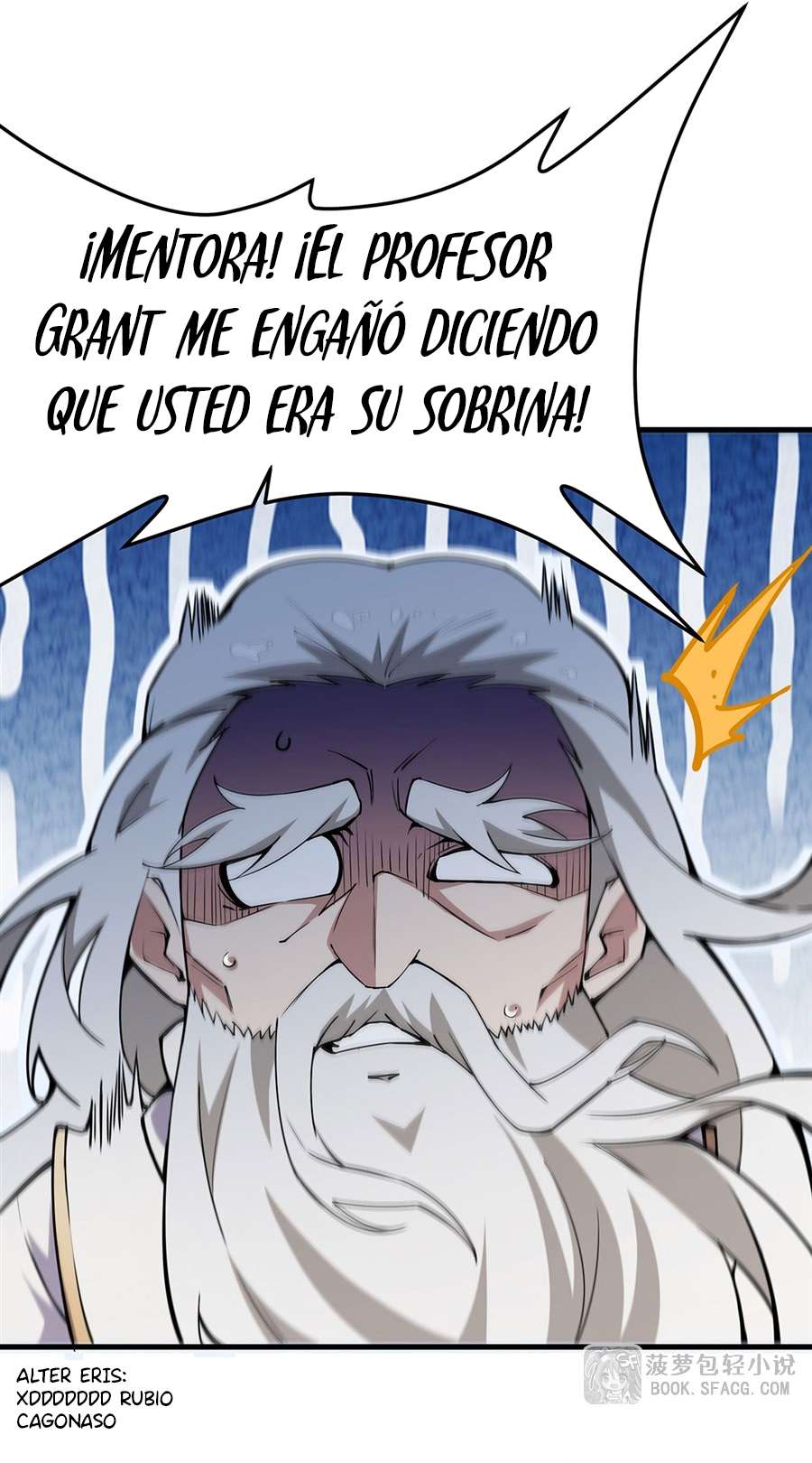 El villano rubio de la novela de la protagonista femenina quiere ser feliz capítulo 70 página 11