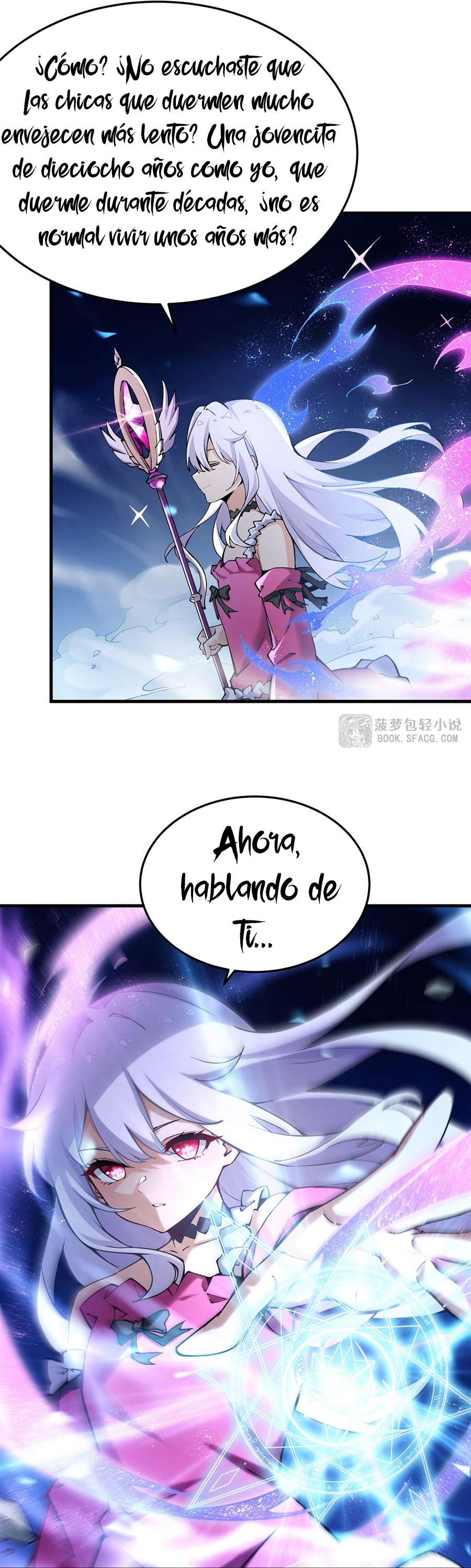 El villano rubio de la novela de la protagonista femenina quiere ser feliz capítulo 70 página 27