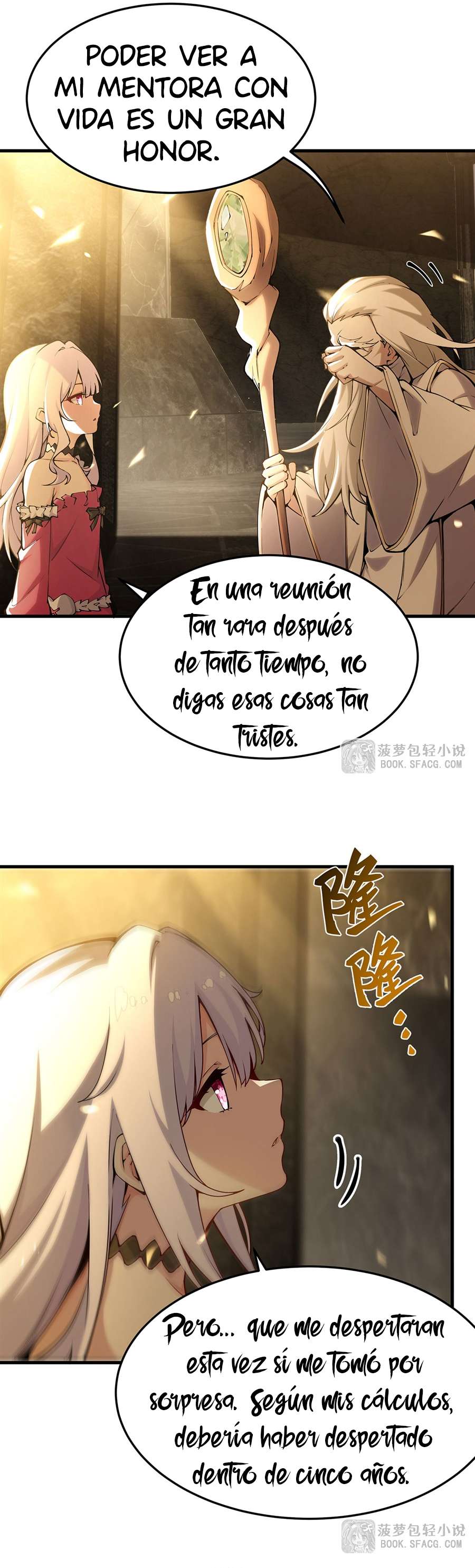 El villano rubio de la novela de la protagonista femenina quiere ser feliz capítulo 70 página 6