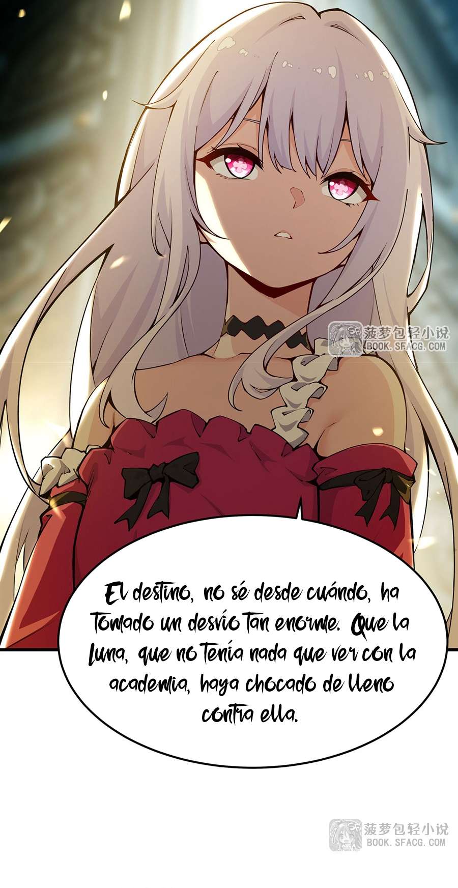 El villano rubio de la novela de la protagonista femenina quiere ser feliz capítulo 70 página 8