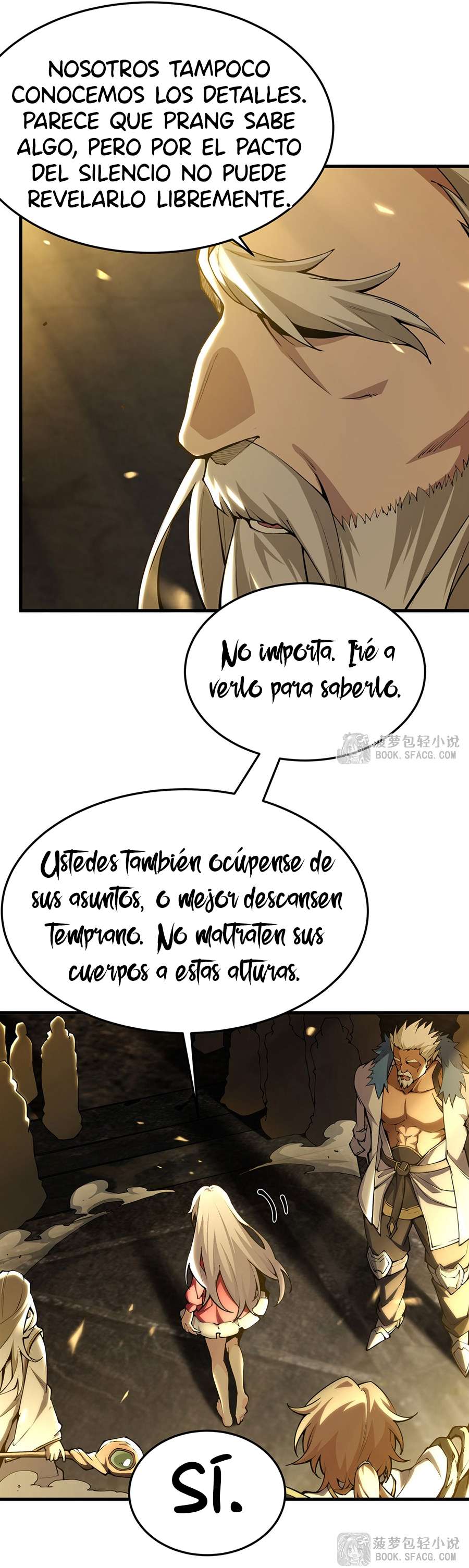 El villano rubio de la novela de la protagonista femenina quiere ser feliz capítulo 70 página 9