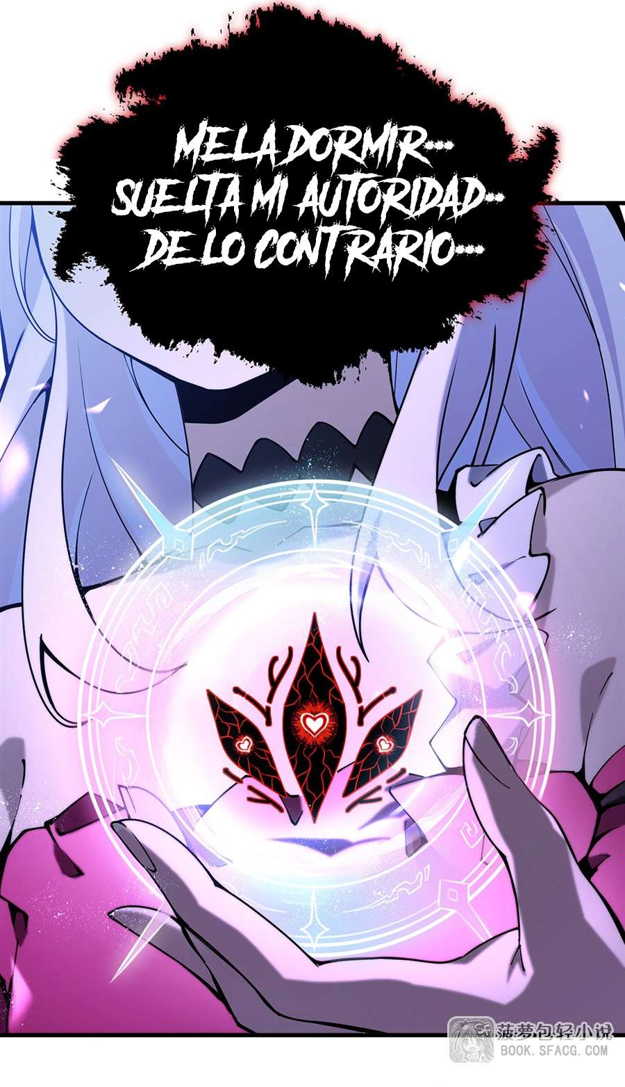 El villano rubio de la novela de la protagonista femenina quiere ser feliz capítulo 71 página 2
