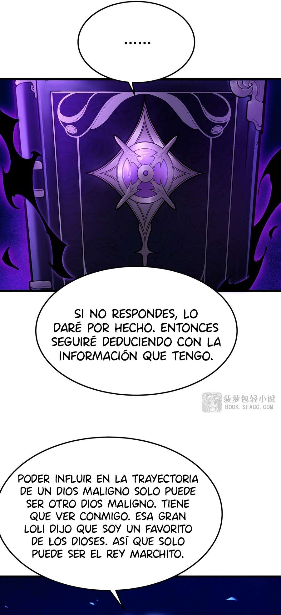 El villano rubio de la novela de la protagonista femenina quiere ser feliz capítulo 71 página 27