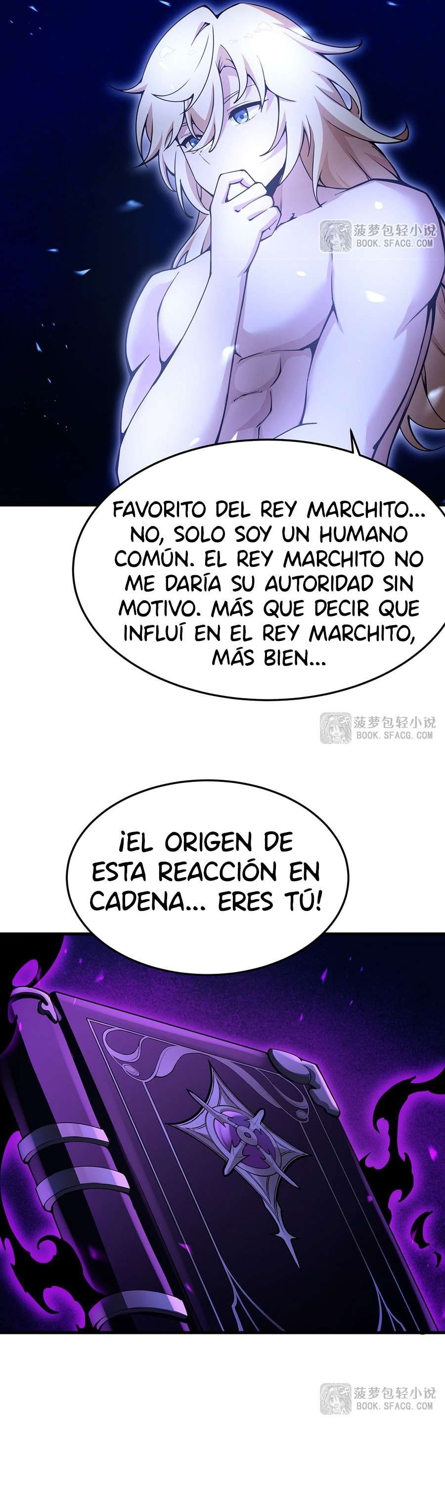 El villano rubio de la novela de la protagonista femenina quiere ser feliz capítulo 71 página 28