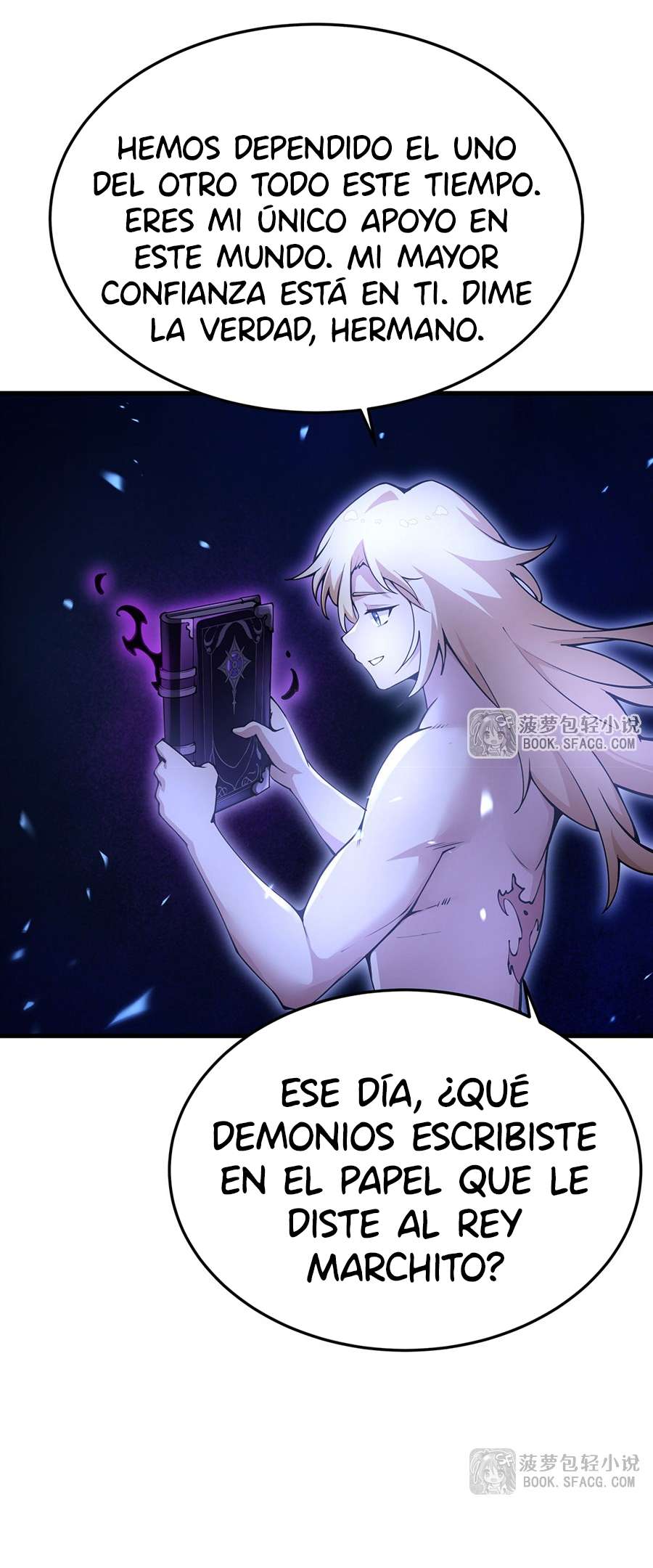 El villano rubio de la novela de la protagonista femenina quiere ser feliz capítulo 71 página 29