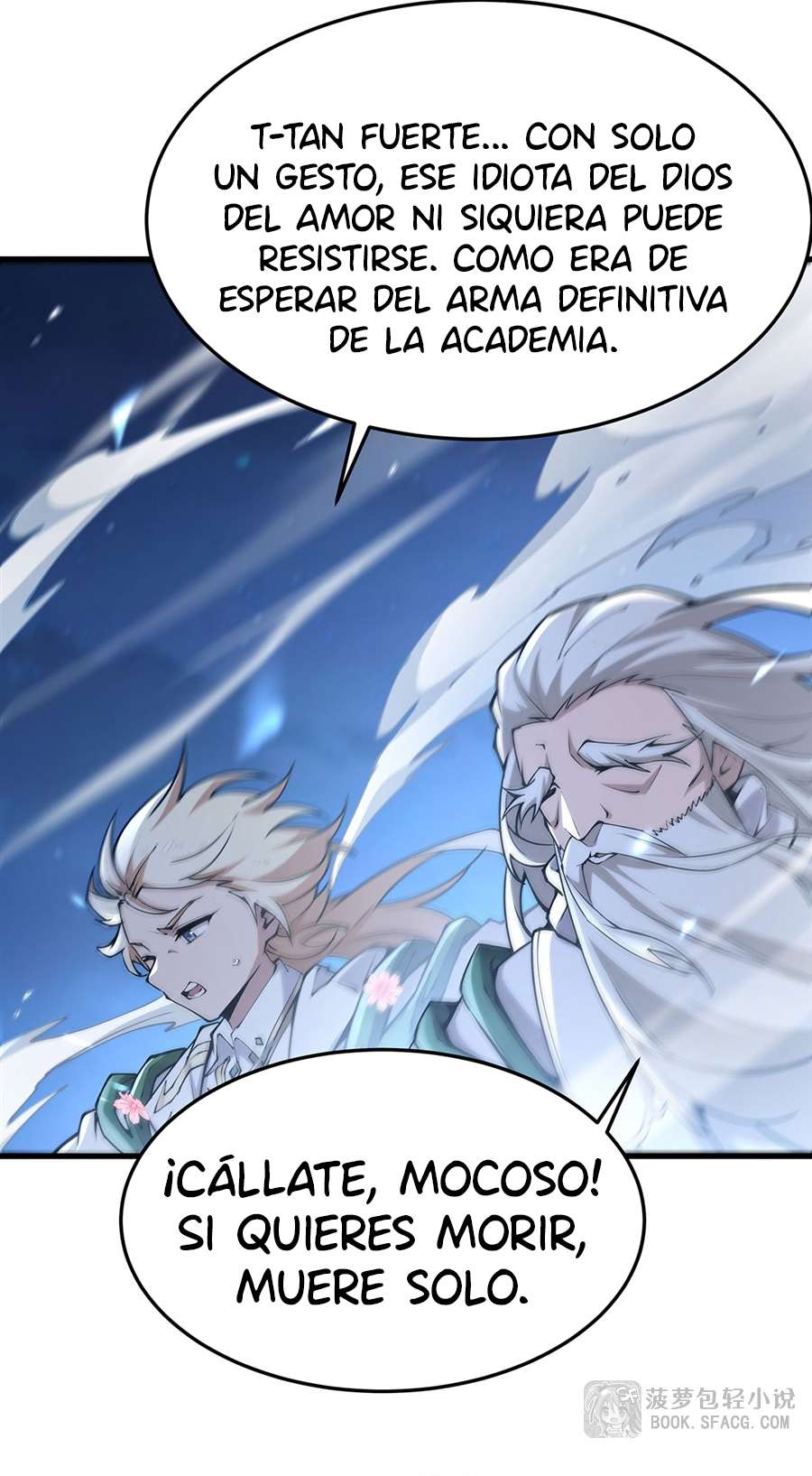 El villano rubio de la novela de la protagonista femenina quiere ser feliz capítulo 71 página 6