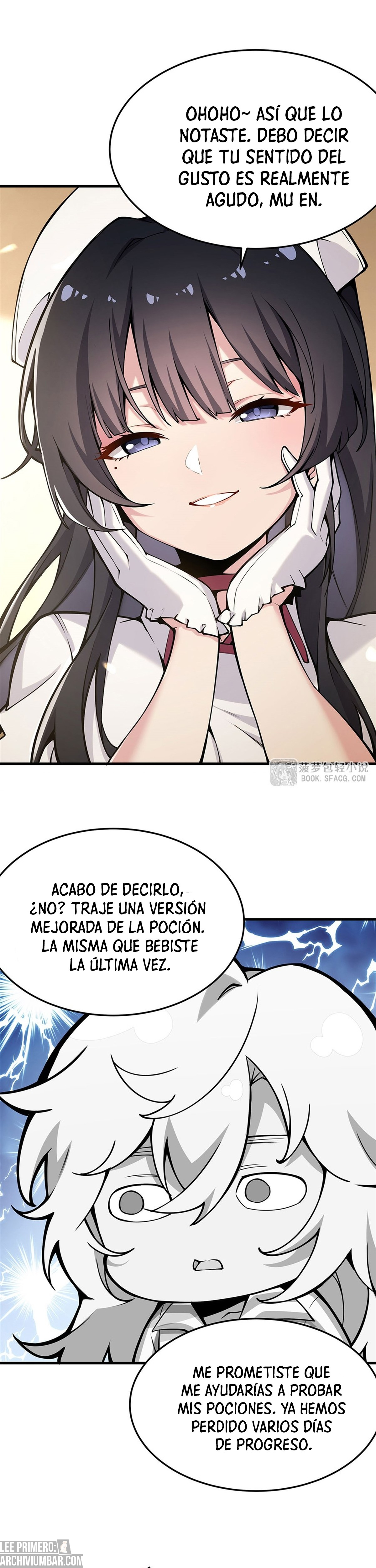 El villano rubio de la novela de la protagonista femenina quiere ser feliz capítulo 75 página 12