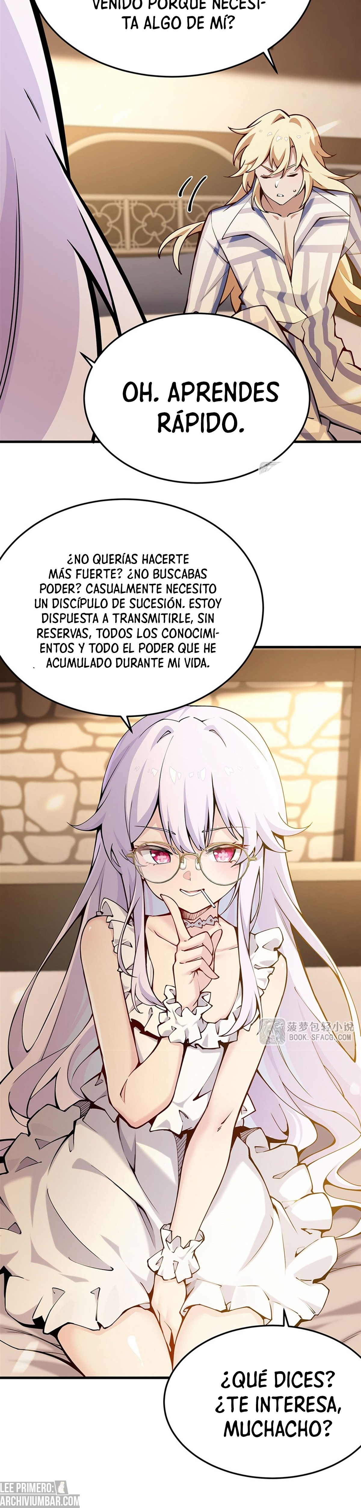 El villano rubio de la novela de la protagonista femenina quiere ser feliz capítulo 76 página 17