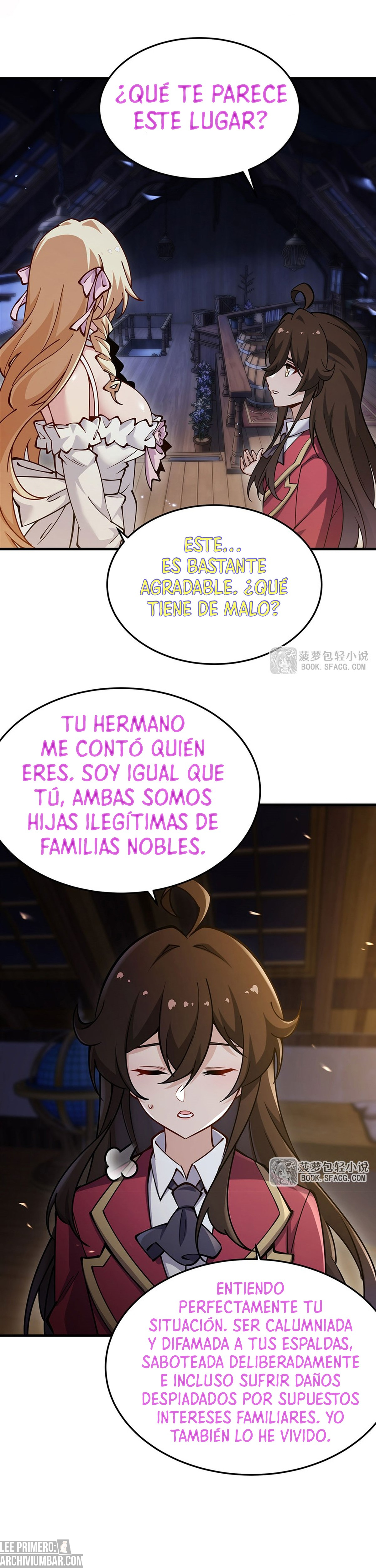 El villano rubio de la novela de la protagonista femenina quiere ser feliz capítulo 82 página 20