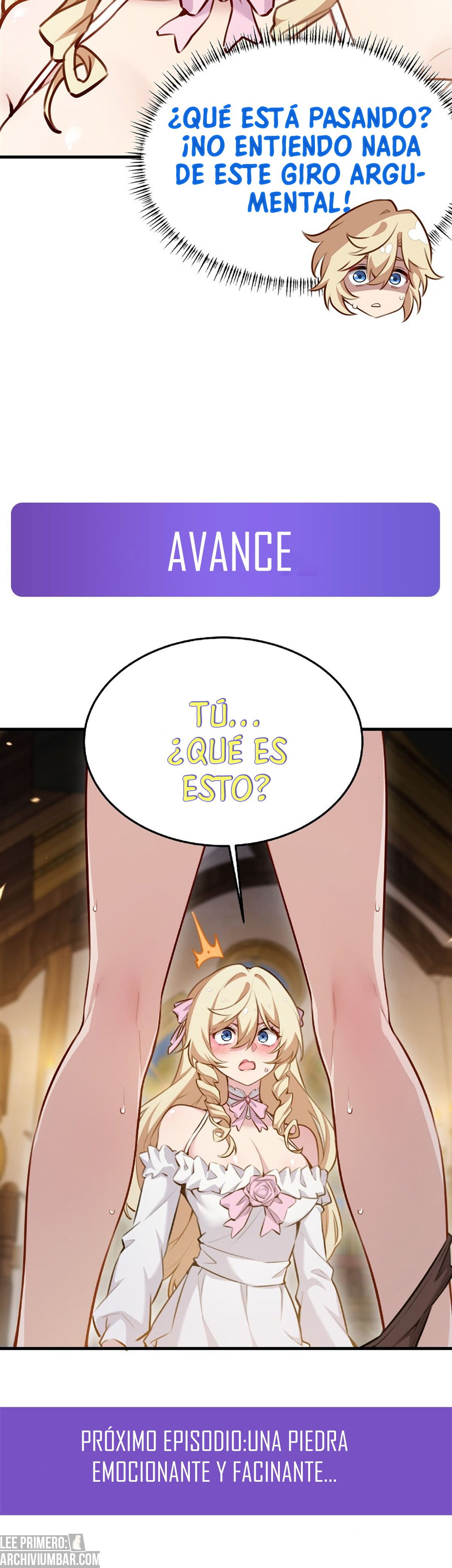 El villano rubio de la novela de la protagonista femenina quiere ser feliz capítulo 82 página 23