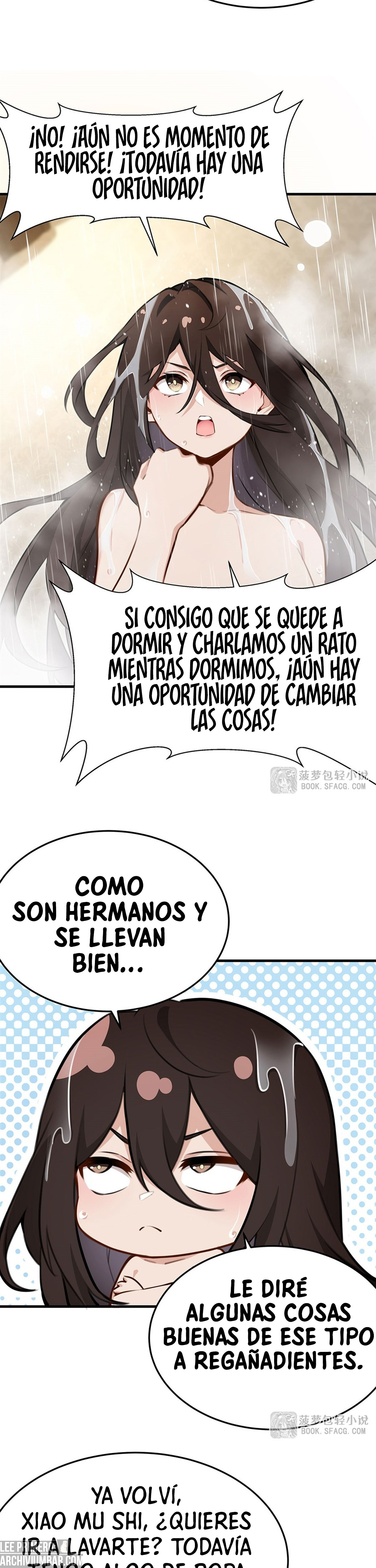 El villano rubio de la novela de la protagonista femenina quiere ser feliz capítulo 83 página 12
