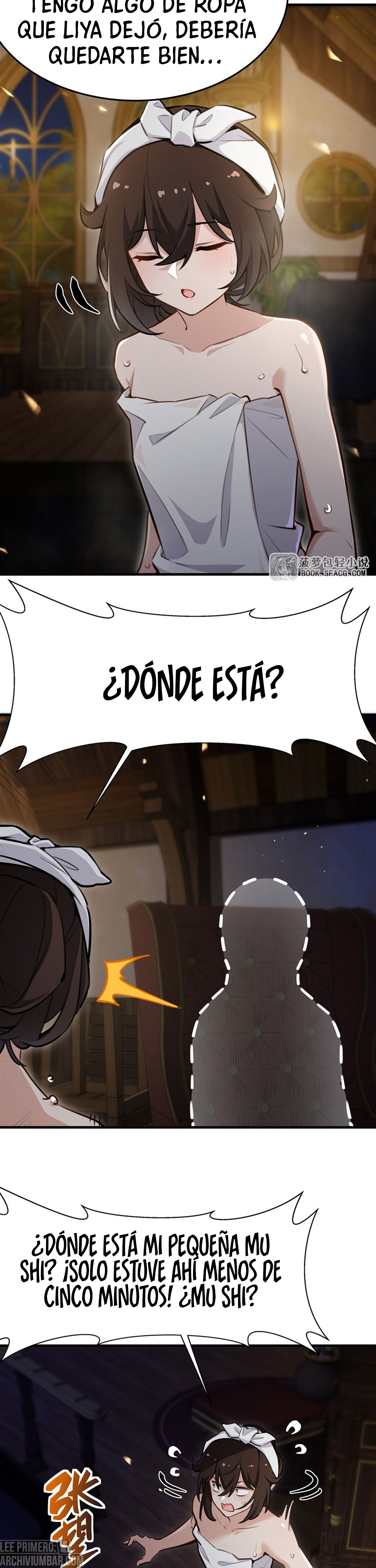 El villano rubio de la novela de la protagonista femenina quiere ser feliz capítulo 83 página 13
