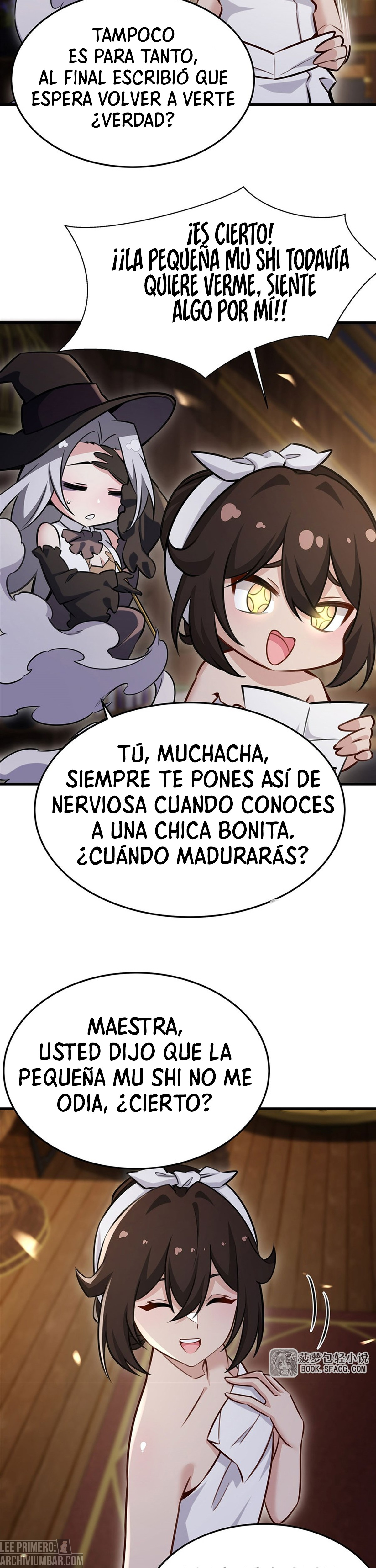 El villano rubio de la novela de la protagonista femenina quiere ser feliz capítulo 83 página 17