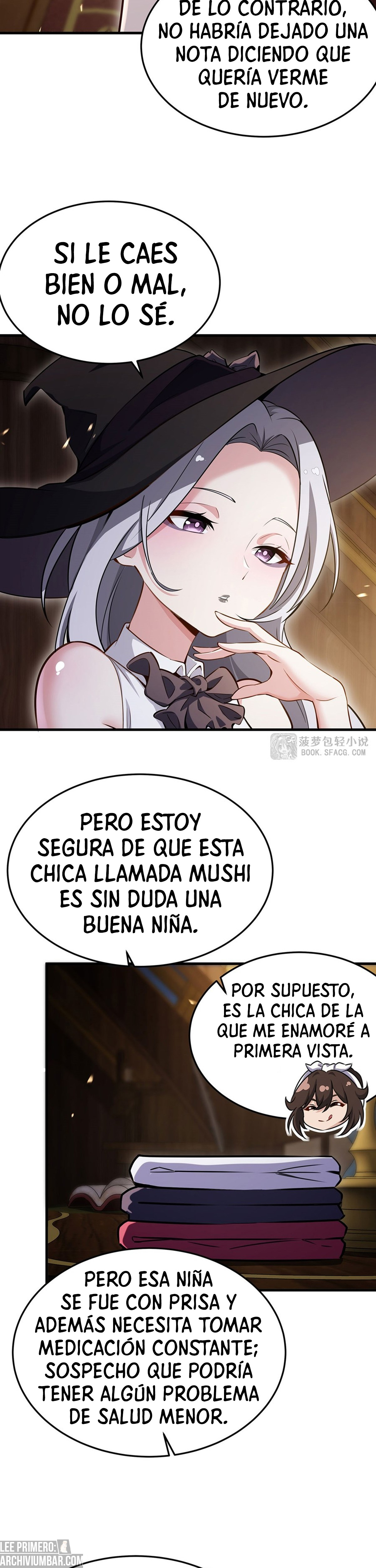 El villano rubio de la novela de la protagonista femenina quiere ser feliz capítulo 83 página 18