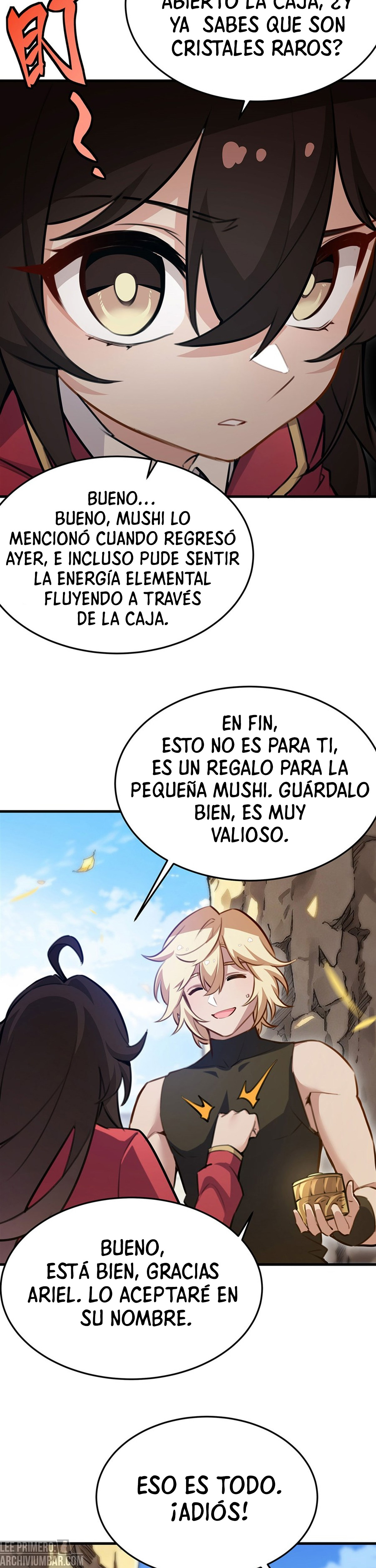 El villano rubio de la novela de la protagonista femenina quiere ser feliz capítulo 84 página 12