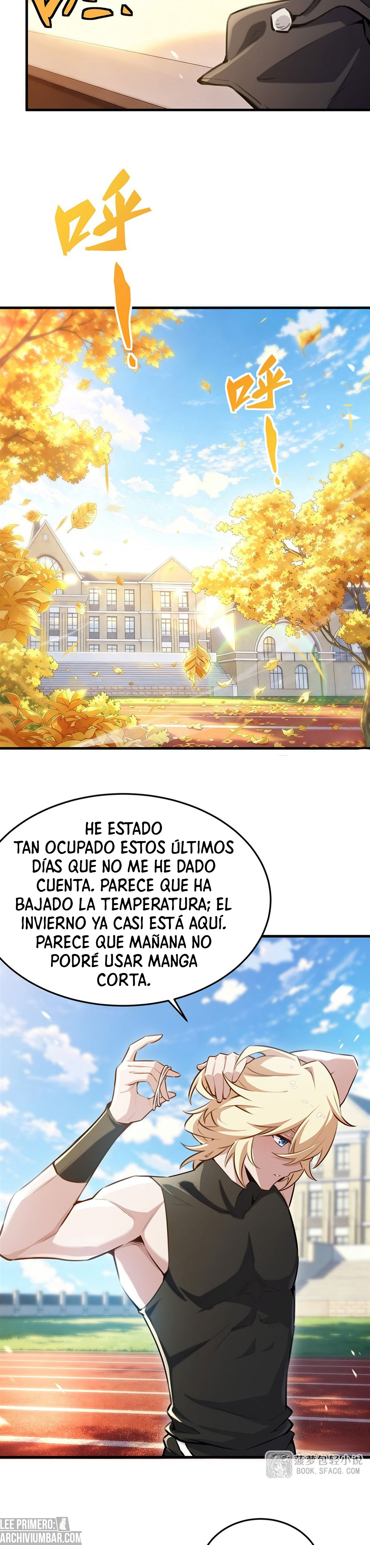 El villano rubio de la novela de la protagonista femenina quiere ser feliz capítulo 84 página 5