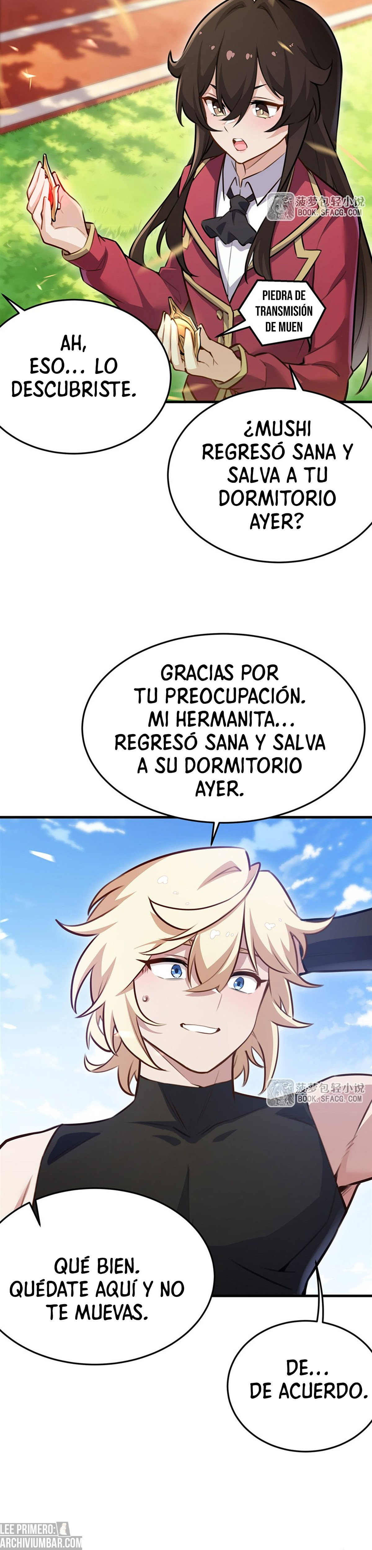 El villano rubio de la novela de la protagonista femenina quiere ser feliz capítulo 84 página 8