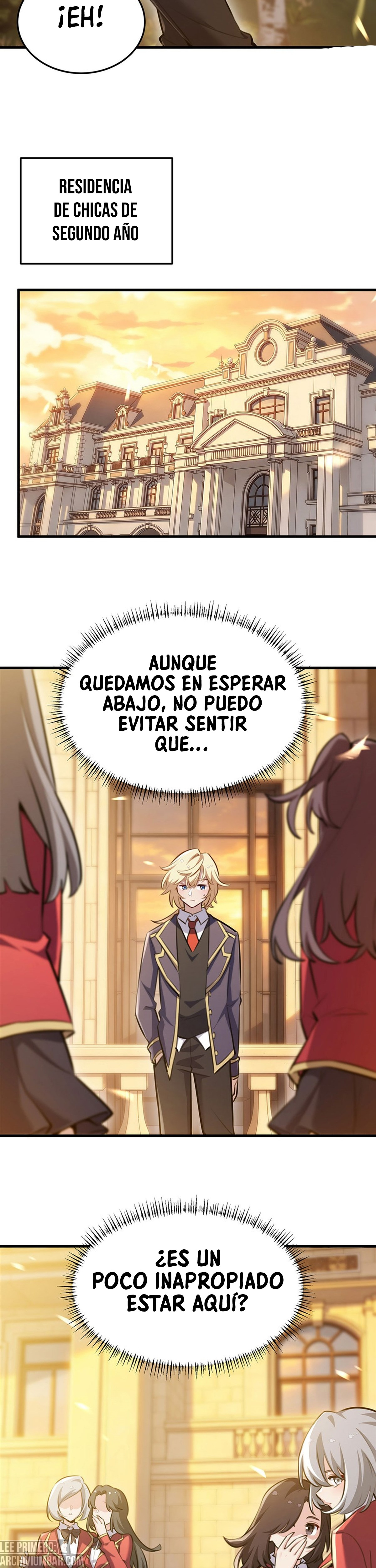 El villano rubio de la novela de la protagonista femenina quiere ser feliz capítulo 85 página 11