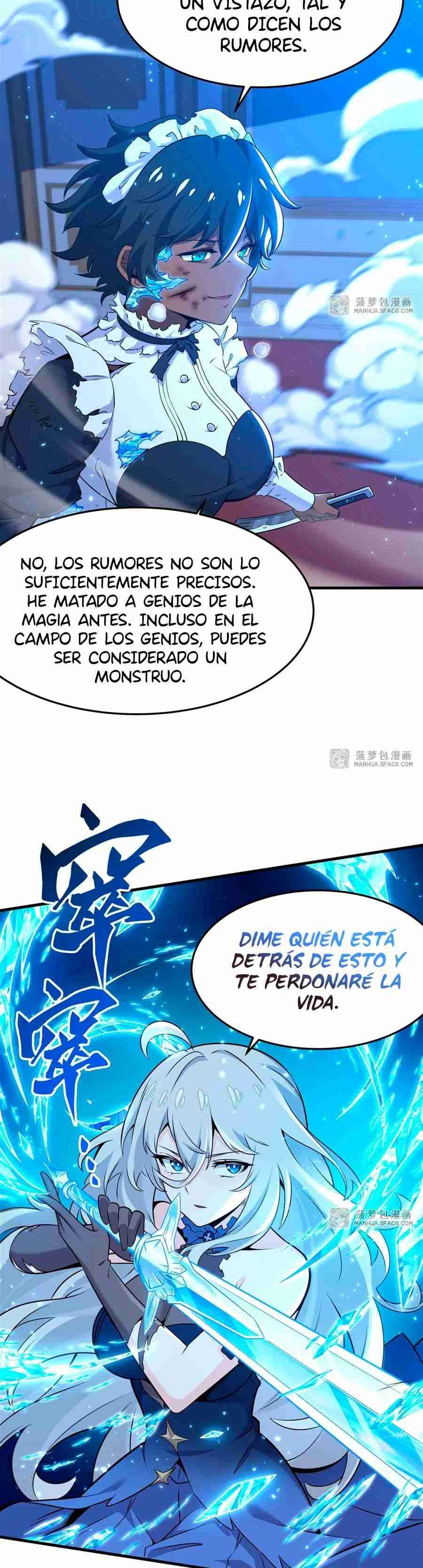 El villano rubio de la novela de la protagonista femenina quiere ser feliz capítulo 9 página 11