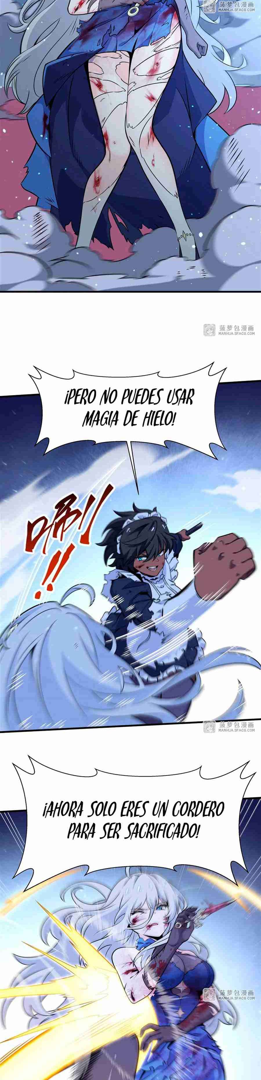 El villano rubio de la novela de la protagonista femenina quiere ser feliz capítulo 9 página 20