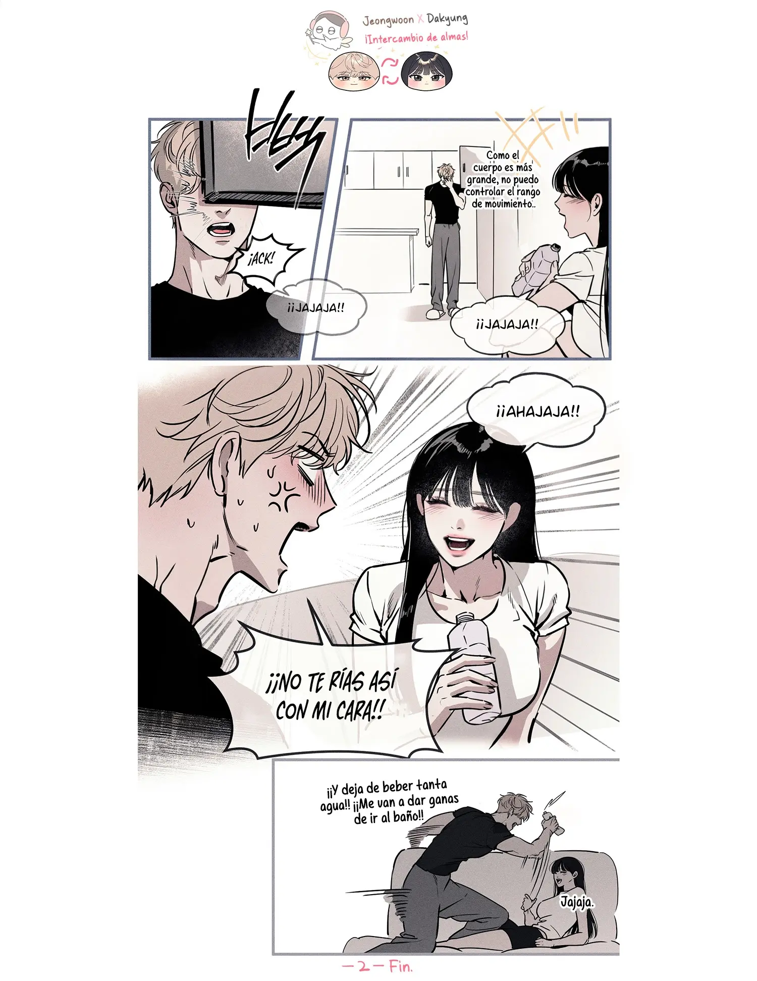 Undercover! Chaebol High School capítulo 113.5 página 3