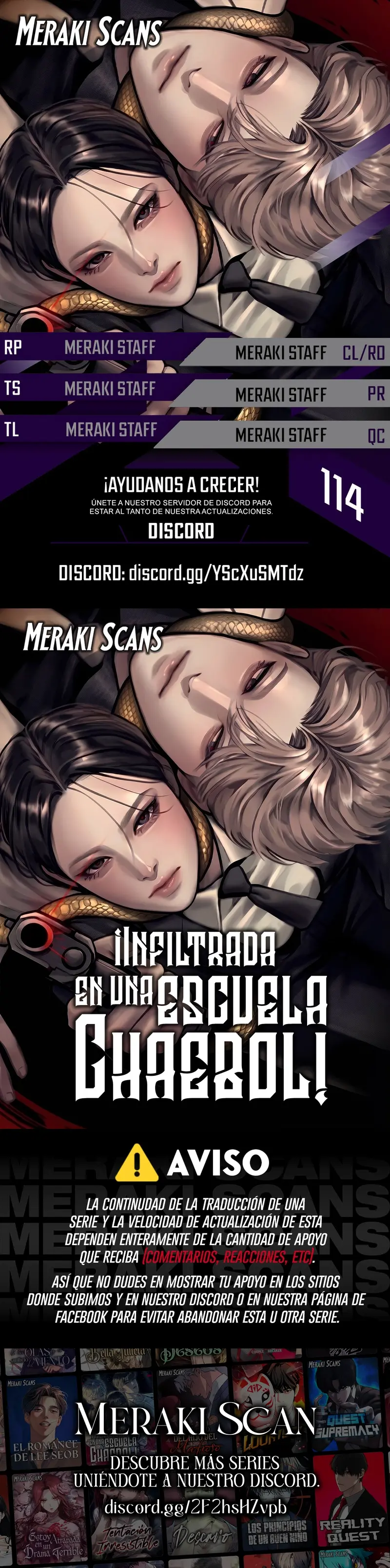 Undercover! Chaebol High School capítulo 114 página 1