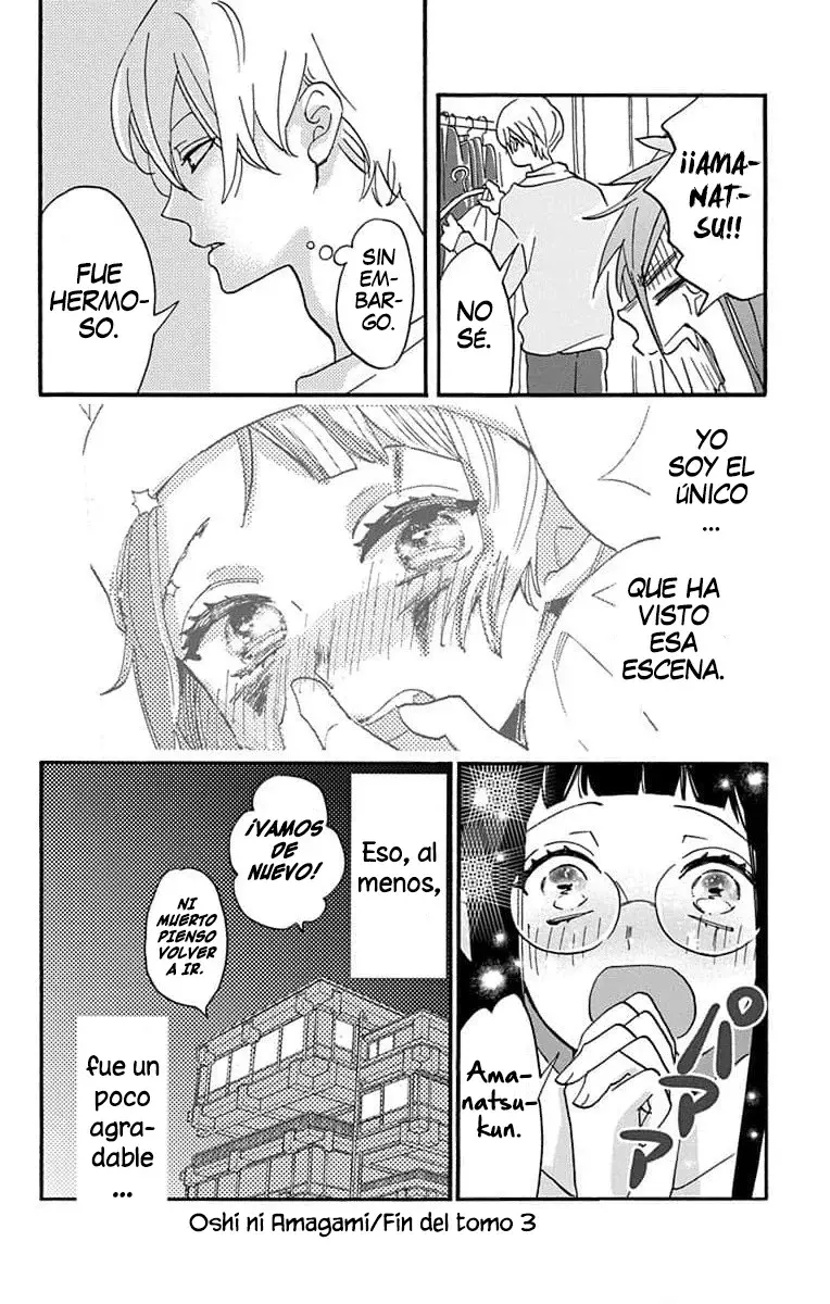 Oshi ni Amagami capítulo 13 página 33