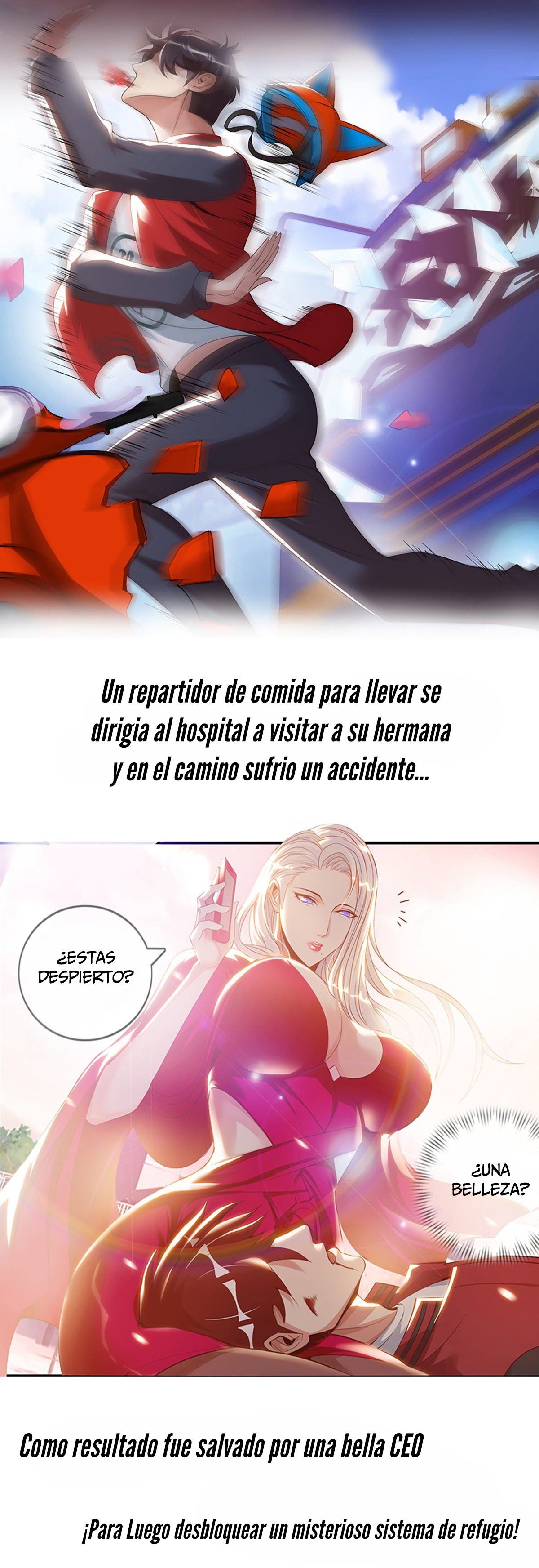 Tengo un refugio apocalíptico capítulo 1 página 2