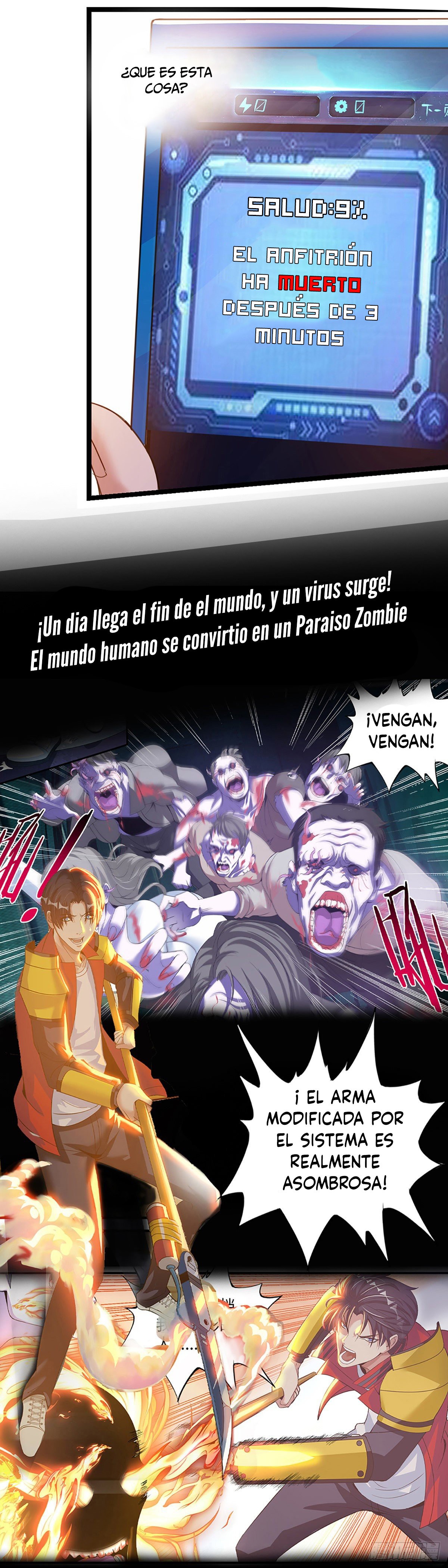 Tengo un refugio apocalíptico capítulo 1 página 3