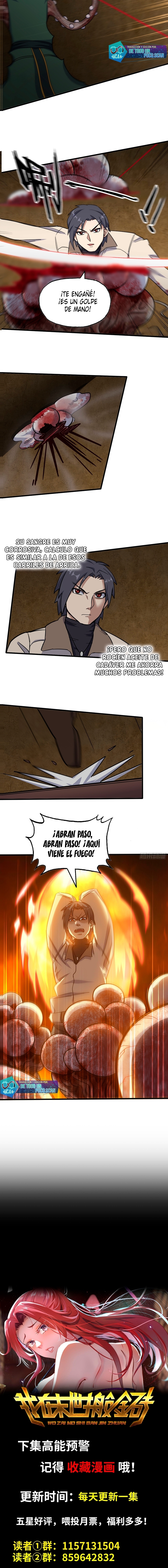 I Am Carrying Gold From The Post-Apocalyptic World capítulo 630 página 5