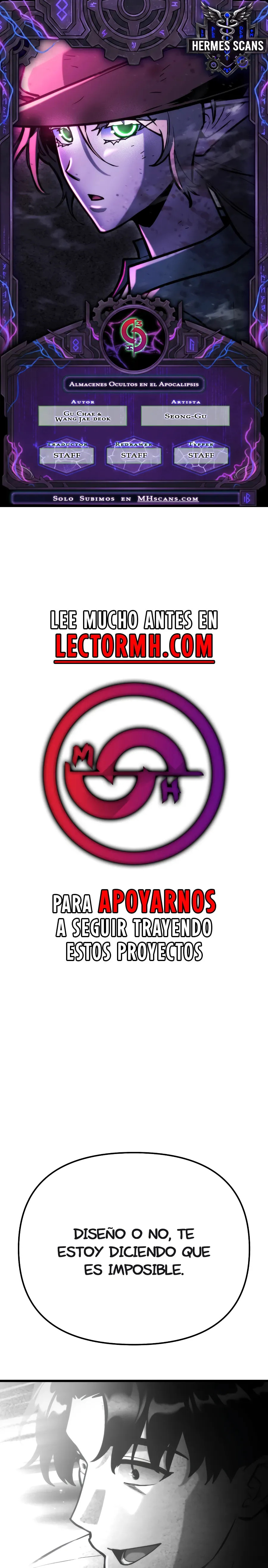 Oculto el centro de logística en el apocalipsis capítulo 71 página 1