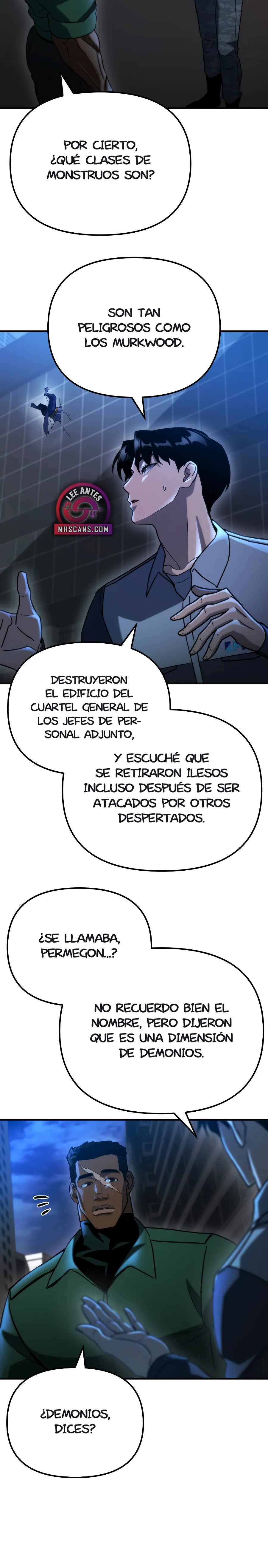 Oculto el centro de logística en el apocalipsis capítulo 75 página 21