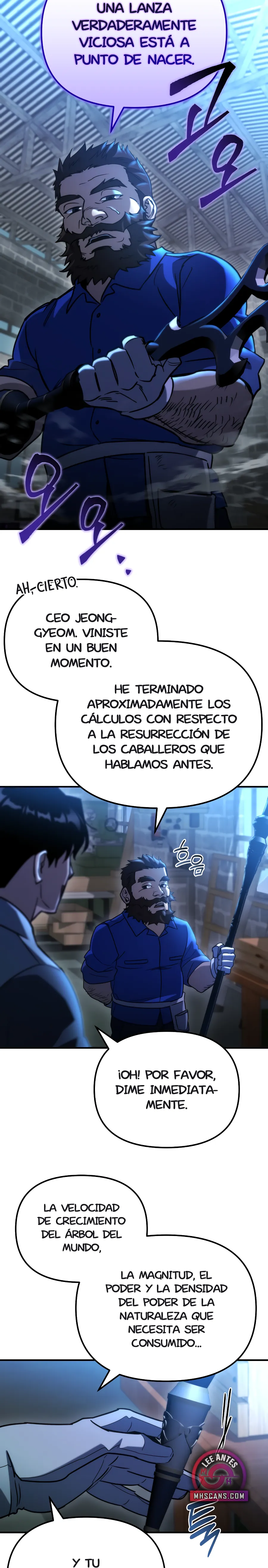 Oculto el centro de logística en el apocalipsis capítulo 75 página 28