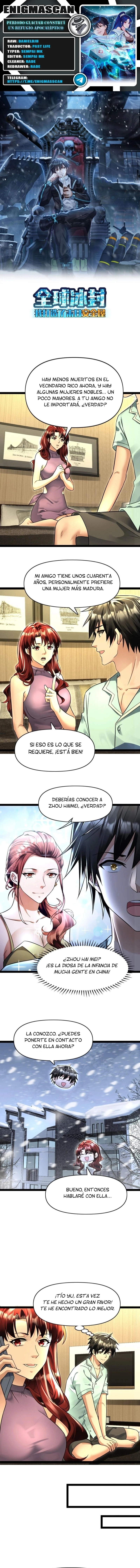 Periodo Glaciar: Construí un Refugio Apocalíptico capítulo 103 página 1