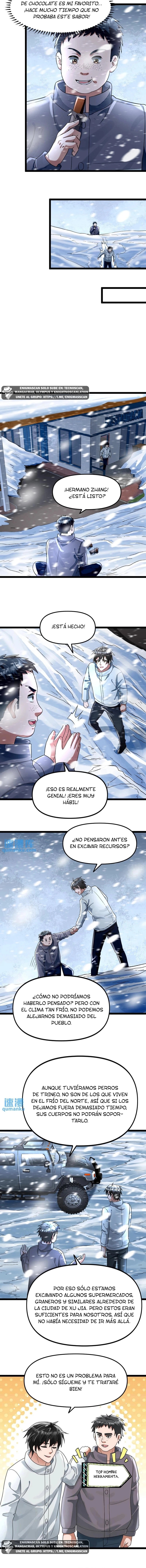 Periodo Glaciar: Construí un Refugio Apocalíptico capítulo 137 página 2