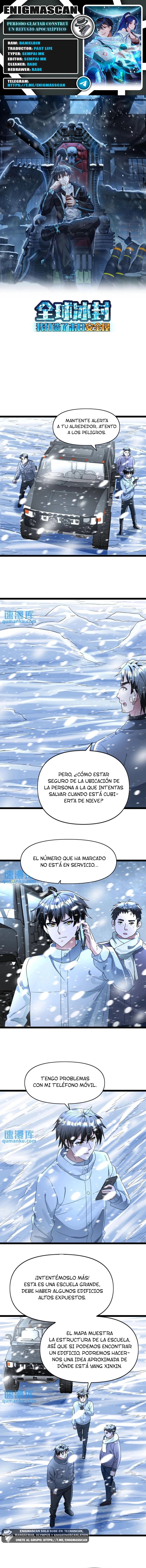 Periodo Glaciar: Construí un Refugio Apocalíptico capítulo 150 página 1