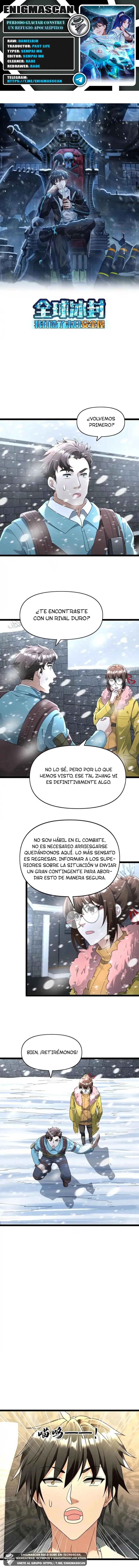Periodo Glaciar: Construí un Refugio Apocalíptico capítulo 184 página 1