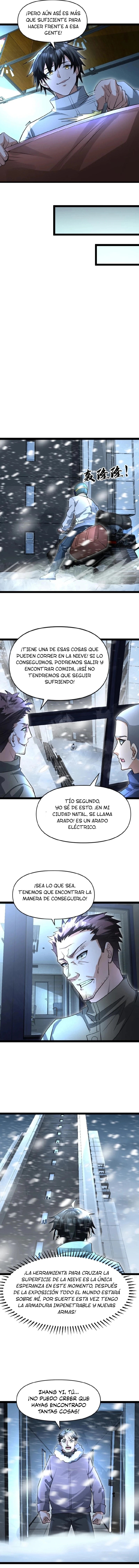 Periodo Glaciar: Construí un Refugio Apocalíptico capítulo 49 página 4