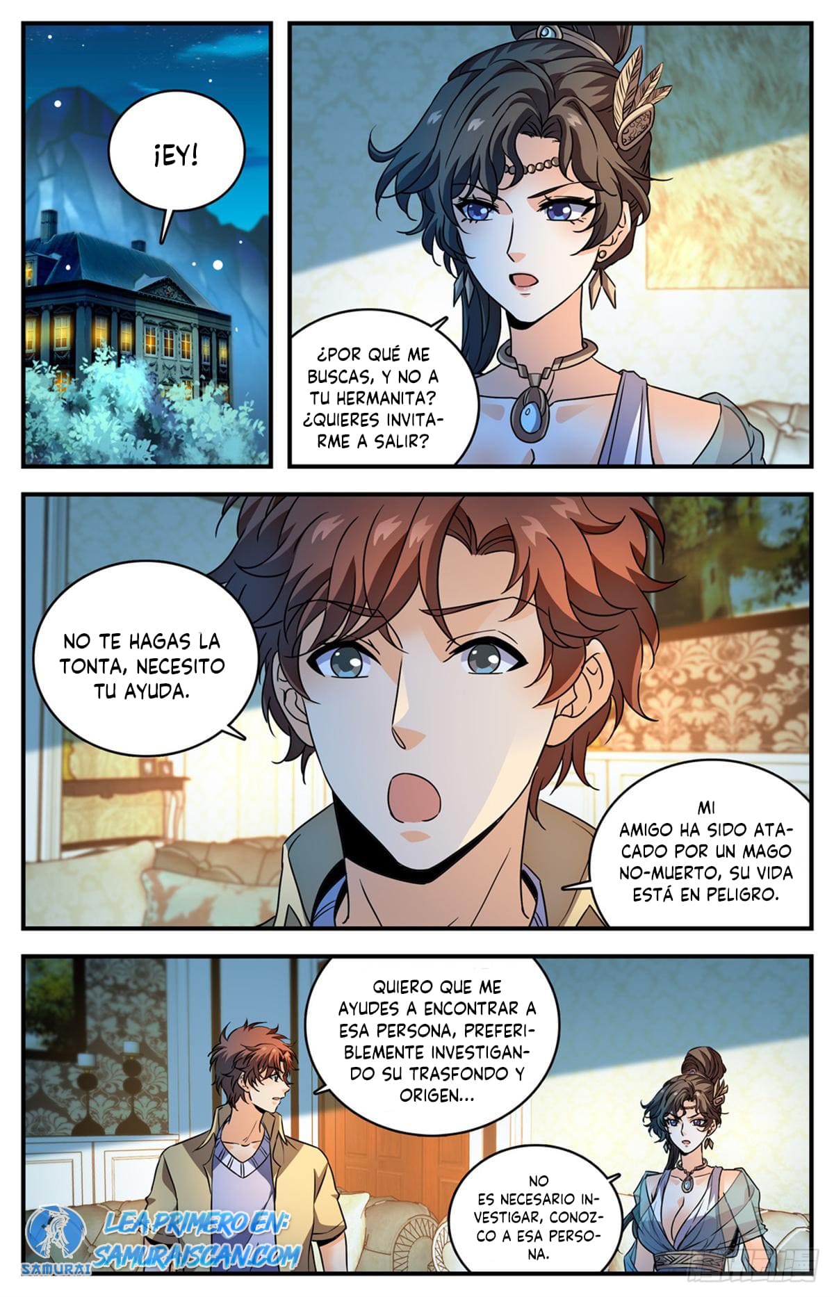 Versatile Mage capítulo 1050 página 3
