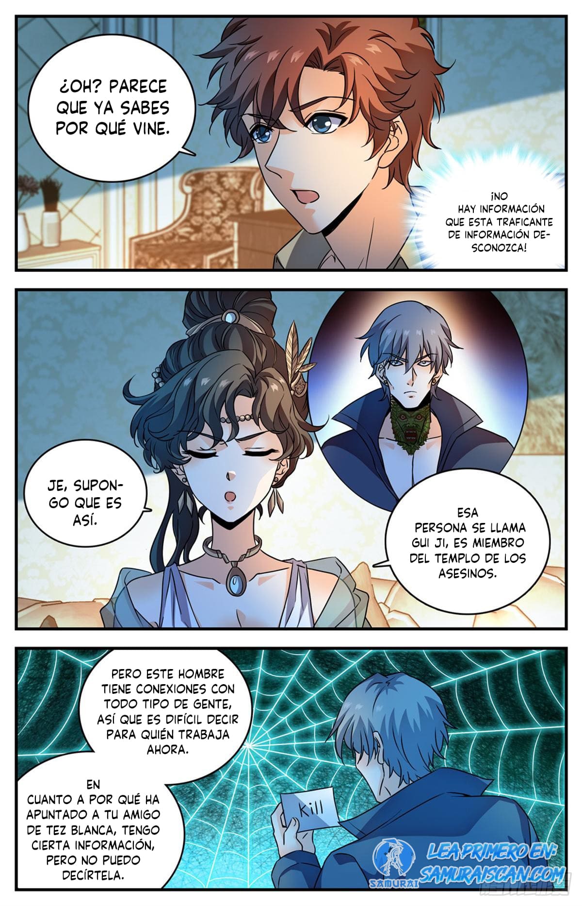 Versatile Mage capítulo 1050 página 4