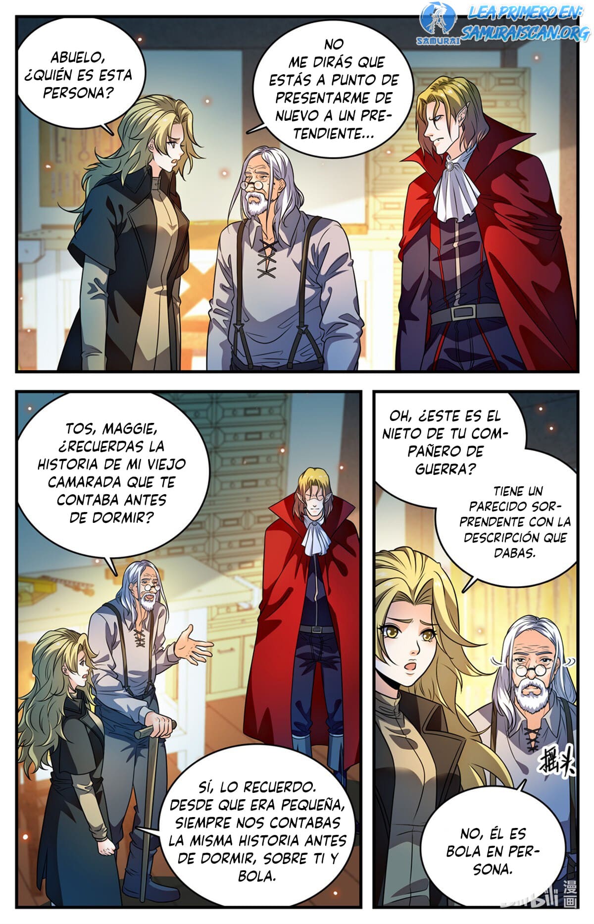 Versatile Mage capítulo 1096 página 3