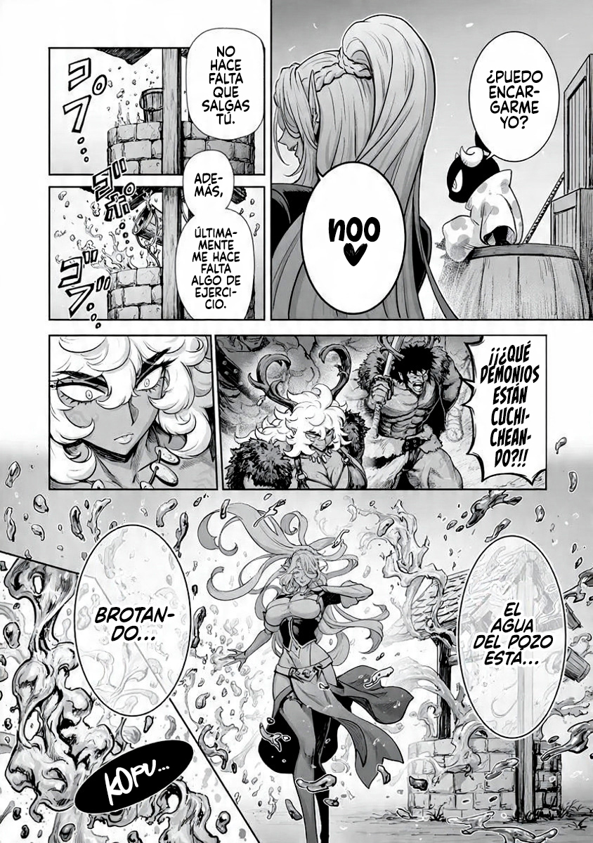 Kono Inu to Kitara Mago no Koto shika Kangaeteinai ~Kensei Maou no Yarinokoshi~ capítulo 9.1 página 5