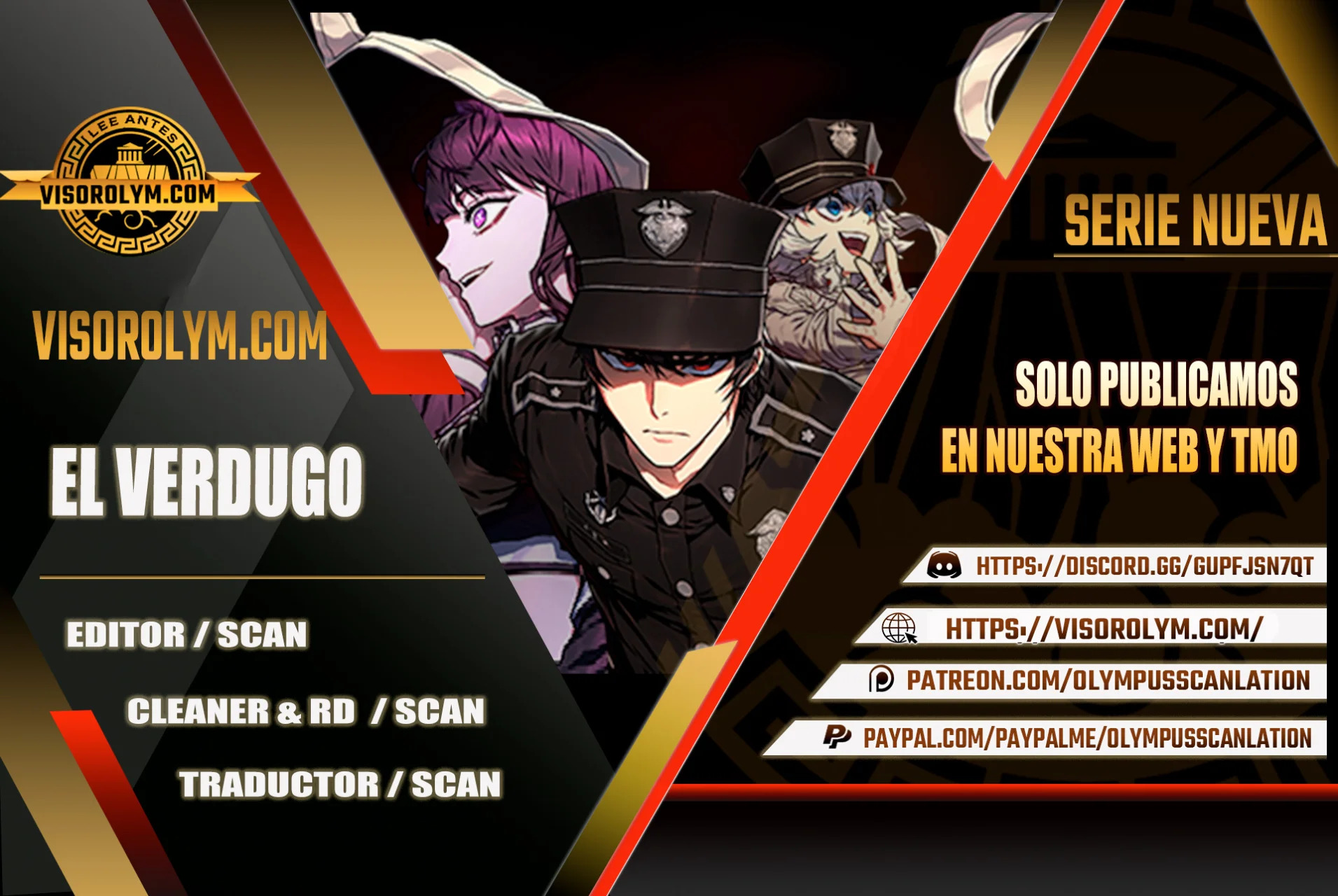 Verdugo capítulo 1 página 1
