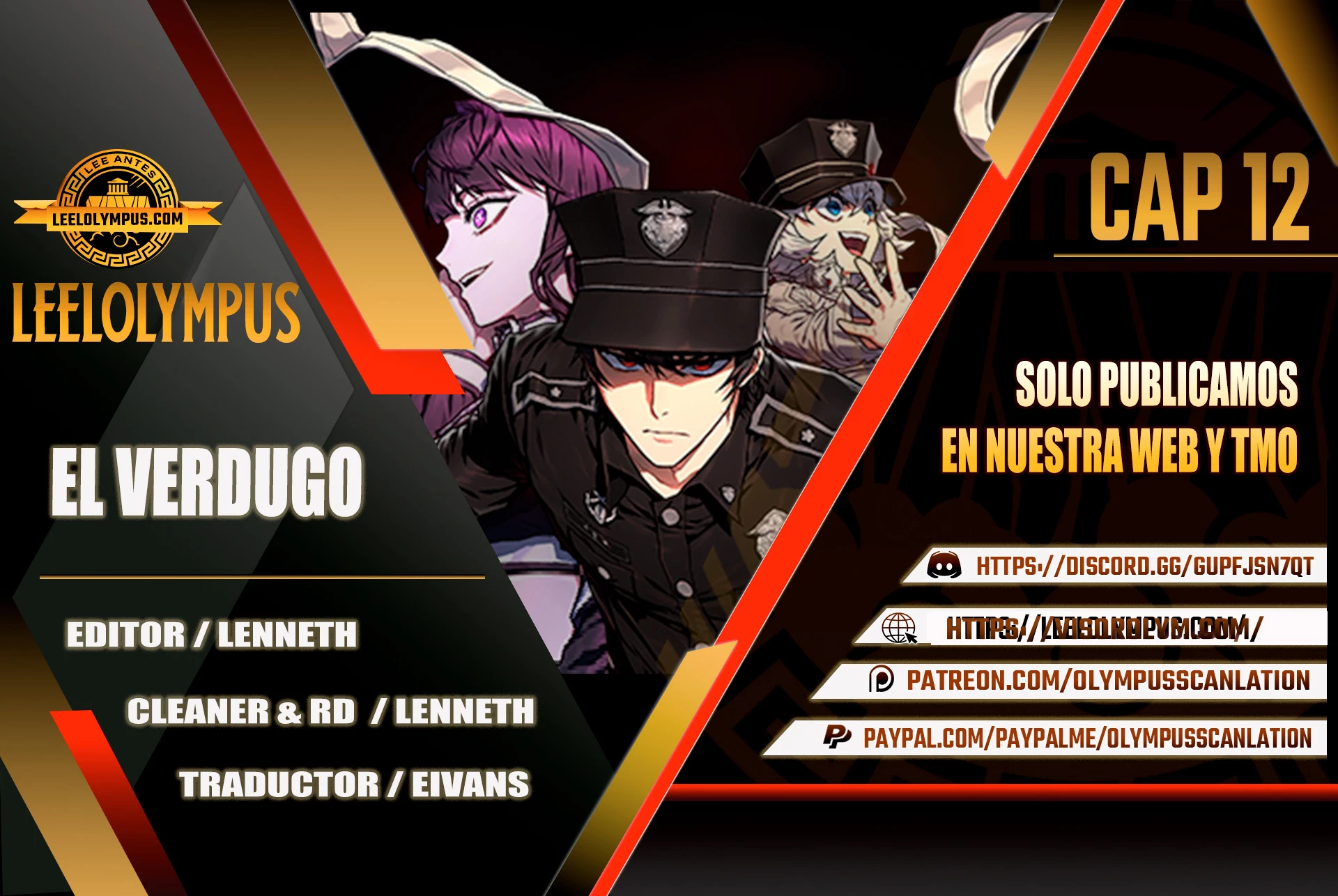 Verdugo capítulo 12 página 1