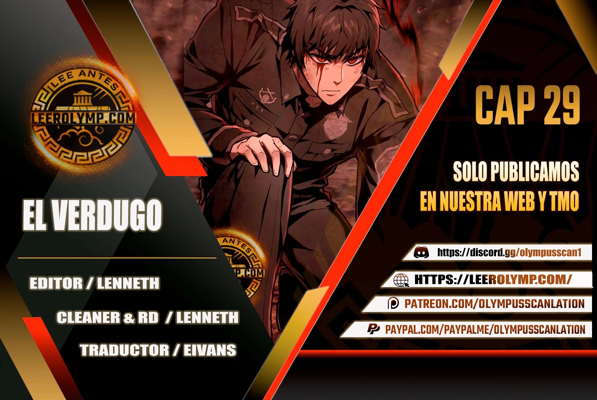 Verdugo capítulo 29 página 1