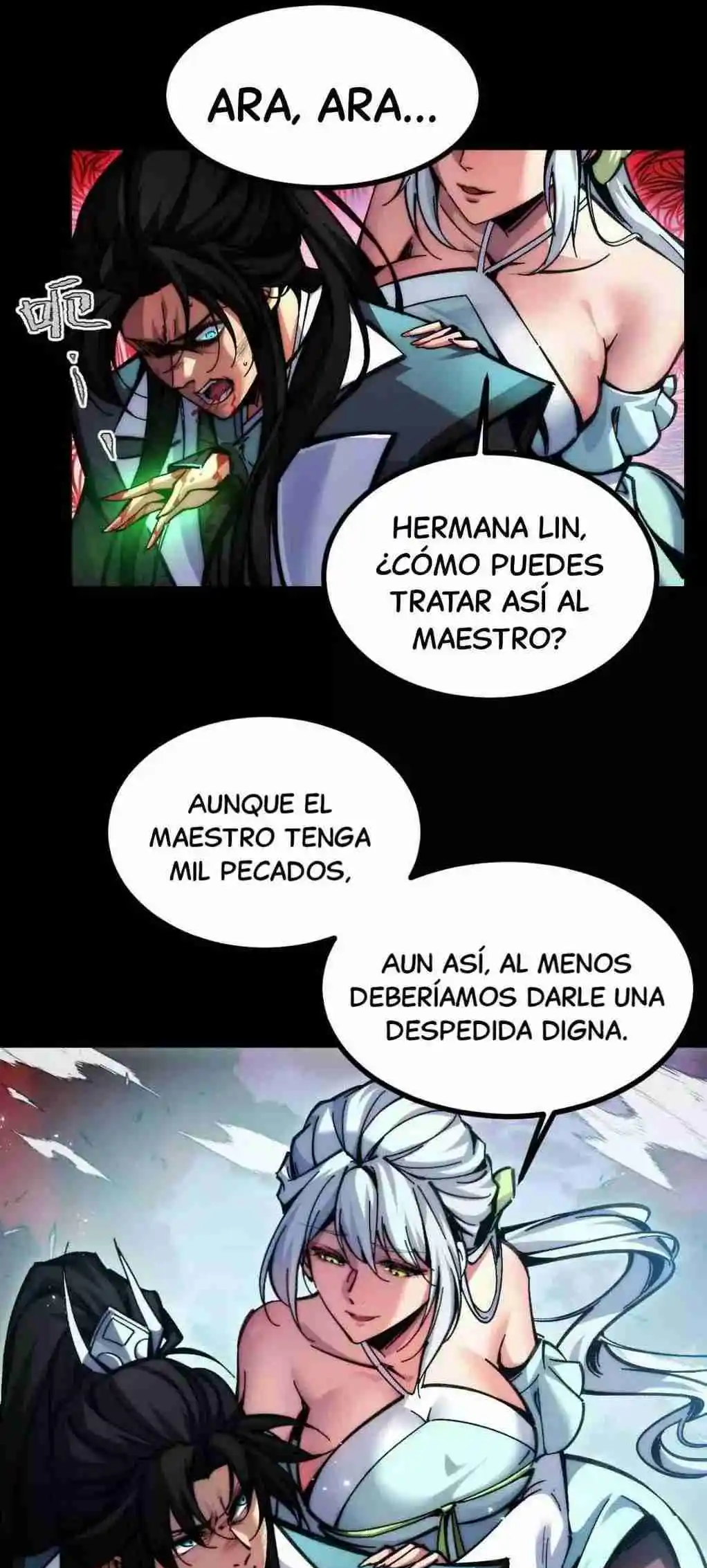 Apocalipsis: El Estandarte del Rey Humano inclina a todas las discípulas capítulo 1 página 19