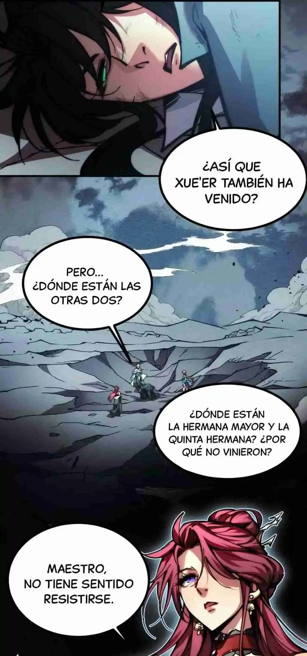Apocalipsis: El Estandarte del Rey Humano inclina a todas las discípulas capítulo 1 página 25