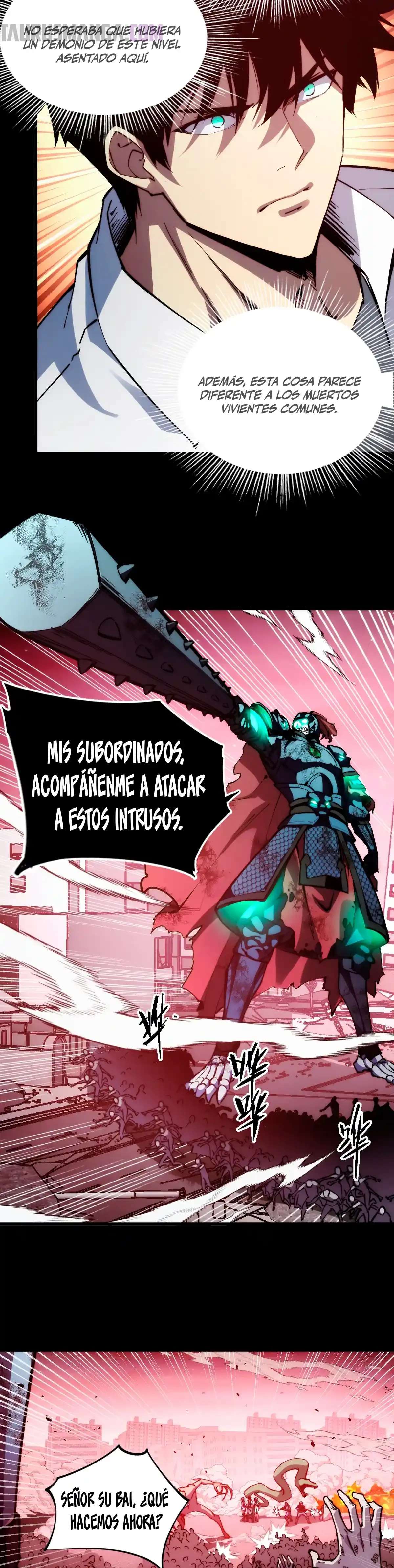 Apocalipsis: El Estandarte del Rey Humano inclina a todas las discípulas capítulo 13 página 18