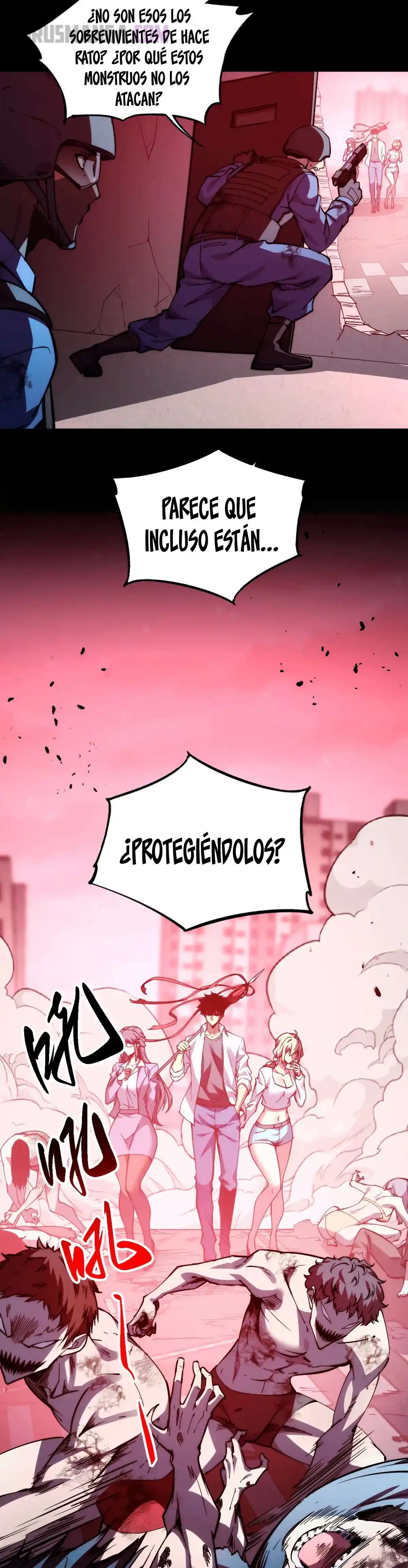 Apocalipsis: El Estandarte del Rey Humano inclina a todas las discípulas capítulo 13 página 4